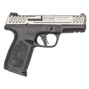 Smith & Wesson SD9 2.0 9mm Luger 4in Stainless Steel Pistol - 16+1 Rounds - Black Compact