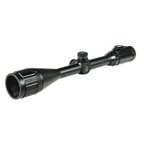 UTG True Hunter Rifle Scope 6-24x 50mm Illuminated Mil Dot Reticle Matte Black