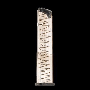 ETS 9mm Magazine Fits Glock 43X 48 19 Round Clear Design