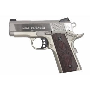 Colt 1911 Defender .45 ACP 3" Bbl SS Cerakote/SS Pistol O7000XE