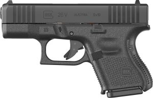 Glock 26 V 3.46" 9mm (3)10rd Pistol w/ FS, Black - UV2650201