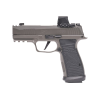 Sig Sauer 365AXGCA9LEGIONRXX P365 AXG Legion ROMEO-X 9mm 17+1 3.10" Compact Frame Legion Gray Cerakote Stainless Slide G-10 Grip