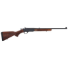 Henry H015Y243 Single Shot Youth 243 Win 1rd 22" Blued American Walnut Stock Right Hand
