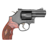 Smith & Wesson 13323 Performance Center Model 19 Carry Comp 357 Mag 6rd 2.50" Matte Blued Carbon Steel Custom Wood Grip Revolver
