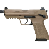HK HK45C Tactical V1 45 ACP Pistol 4.57" Threaded Barrel 10+1 Round Flat Dark Earth