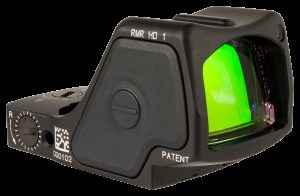 Trijicon RMR HD Red Dot Pistol Sight with Adjustable LED Reticle - Red 55 MOA Circle/1 MOA Dot