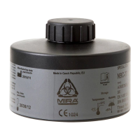 MIRA Safety NBC-77 SOF Gas Mask Filter