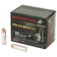 WINCHESTER Defender 38 Special +P 130Gr Bonded Jacketed Hollow Point Brass Ammunition | 20 Rounds
