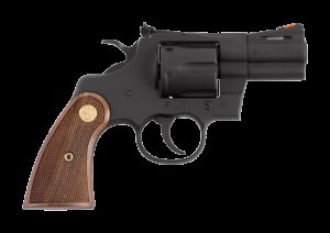 Colt Matte Blued Python DA/SA Revolver with Walnut Grips - 2.5"