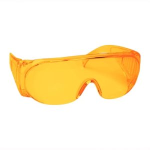 Full Coverage Sport Shooting Glasses - Full Coverage Sport Shooting Glasses Amber