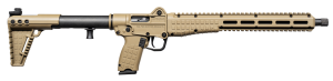 KELTEC SUB2000 Gen3 16" 10MM w/ Glock 20 Grip, Tan