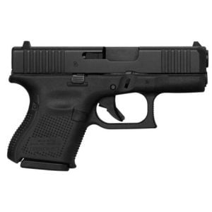 Glock 26 V Subcompact 9mm Luger 3.43in Matte Black nDLC Pistol - 10+1 Rounds Subcompact