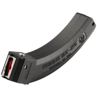 Ruger BX-25 25rd Magazine Fits Ruger 10/22/SR/77/Charger 22LR Black