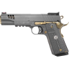 Girsan MC1911 Negotiator Match .45 ACP 5" Barrel 8rd Semi-Auto Pistol, TITANIUM/GOLD Talo - 390199