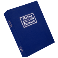 Bulldog BD1180 Deluxe Diversion Book Safe Combination Entry Blue Steel Holds 1 Handgun 7.75" L x 10.50" W x 2.50" D