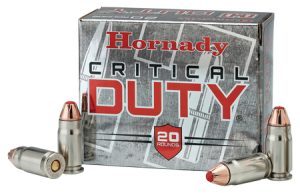 Hornady 357 Sig 135gr FlexLock Critical Duty Ammunition 20rds - 91296