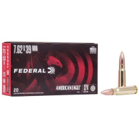 Federal 7.62x39mm Soviet 124 gr FMJ American Eagle 20/Box