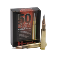 Hornady Match 50 BMG Ammo 750 Grain Hornady A-Max Metallic Tip Boat Tail Box of 10