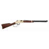 Henry Golden Boy Lever Action Rifle 22 Winchester Magnum Rimfire (WMR) 20" Blued Barrel Brass Frame Walnut Field Stock Large Loop