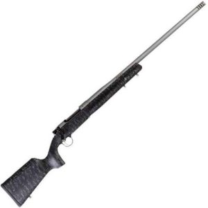 Christensen Arms Mesa Long Range 300 Winchester Magnum Black/Gray Bolt Action Rifle - Black With Gray Webbing