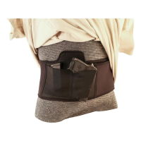 Caldwell Tac Ops Belly Band Holster Ambidextrous up to 40" Waist Nylon Black