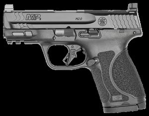 Smith & Wesson M&P9 M2.0 Compact Optics-Ready Semi-Auto Pistol without Thumb Safety - 3.6" - Black Armornite - Black