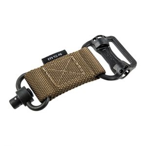 Ms1/Ms3(R) Qd Apapter Fits Paraclip For 2-To-1 Point Sling Convert - Ms1 Single Point Dual Qd Adapter, Coyote