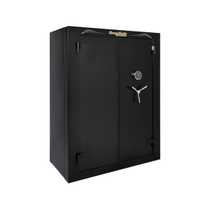 SnapSafe Super Titan XL Double Door Fire Resistant Modular Safe with Electronic Lock Black