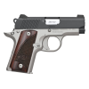 Kimber Micro Two-Tone NS 380 ACP Pistol 3300206 2.75" 7+1 Single Action Rosewood Grips 1911 Style