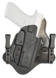 Comp-Tac MTAC Premier IWB Hybrid Concealed Carry Holster SIG Sauer P229R Left Hand Black Leather/Kydex