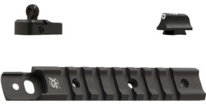 XS Sight Systems Shotrail Ghost Ring & Standard Dot Tritium Front Sights Remington 870 Matte Black Standard