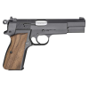 Springfield SA-35 HP9201 9MM, Semi-Automatic, Hammer Fired Pistol, 4.7" barrel, 15+1 Capacity, Blued, Manual Safety, Walnut Grip