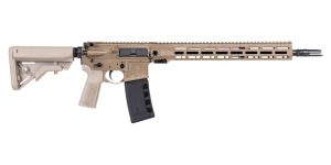 PSA "Sabre" Forged 16" 5.56 Nitride Mid-Length 5.56 15" Sabre QD Rail B5 Bravo Rifle - Cerakote FDE