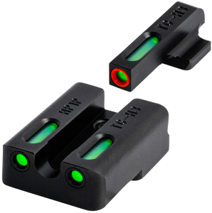 Truglo TFX Pro Handgun Sights for Canik TP Black Tritium Fiber Optic