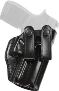 Galco Summer Comfort Inside Pant Leather Holster Sig Sauer P938/Kimber Micro 9 Right Hand Plain Black