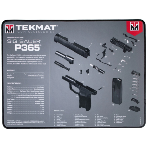 Tekmat Ultra 20 Sig Sauer P365 Gun Cleaning Mat Black