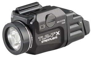 Streamlight TLR-7 X USB 500 Lumens Black LED Weapon Light
