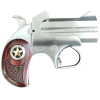 Bond Arms BARD Rustic Defender Derringer Break Open 45 Colt (LC) or 2 1/2 410 Gauge 3 Barrel 2 Round Stainless Steel *Exclusive*