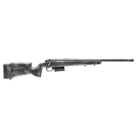 BERGARA B-14 Squared Crest CF 308 Win 20in 5rd Sniper Gray Bolt-Action Rifle with Omni Muzzlebrake and Fluted Bolt (B14S751CF)
