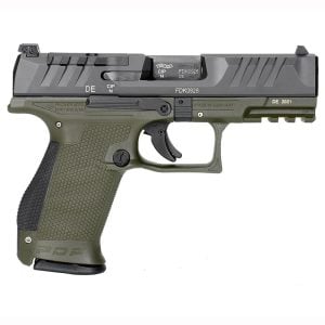 Walther Arms Walther PDP Compact or 4"Bbl Handgun OD Green Frame 10RD 9MM 2871904