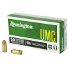 Remington UMC 380 ACP Full Metal Jacket 95 Grain 50 Rounds