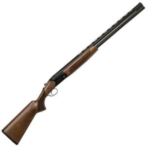 CZ USA Drake 20 Gauge 3in Gloss Black Chrome Over Under Shotgun - 28in - Brown