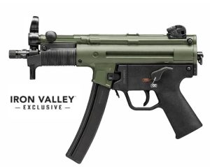 HK SP5K PDW 5.83" 9mm Pistol Green - 81001457 Iron Valley exclusive