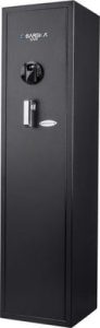 Barska HQ900 Large Quick Access Keypad Biometric Rifle Safe,Black, AX12752