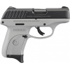 Ruger 13201 EC9s 9mm Luger Caliber with 3.12" Barrel, 7+1 Capacity, Gray Finish Frame, Serrated Black Oxide Steel Slide & Polymer Grip