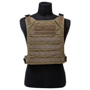 Grey Ghost Gear Minimalist Plate Carrier, Body Armor Carrier, Designed to Carry 10 in X 12 in Hard Plates or Large ESAPI Plates, Constructed from Mil-Spec Materials to Stand Up to Hard Use, the Inside
