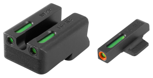 Truglo TFX Pro Handgun Sights Black Tritium Fiber Optic 1911 Novak