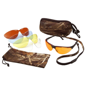 Ducks Unlimited Shooting Kit 5-Lens Anti-Fog Adjustable Shooting Glasses
