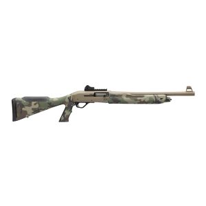 Winchester SX4 Defender Semi-Auto Shotgun - Woodland/FDE - 12ga - 18.5" - 511321395
