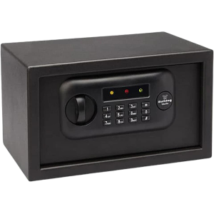 Bulldog Digital Pistol Vault Lockbox with Electronic Lock Black Standard
